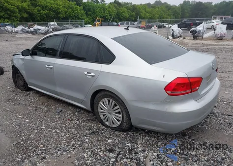 2014 Volkswagen Passat 1.8T S from USA, damaged, VIN 1VWAS7A32EC024805